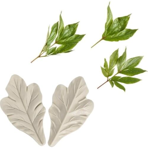 2Pcs Maple Leaves Petals Silicone Mold Fondant Mould Cake Decorating Tools Chocolate, Gumpaste Mold, Sugarcraft ,Kitchen Gadgets