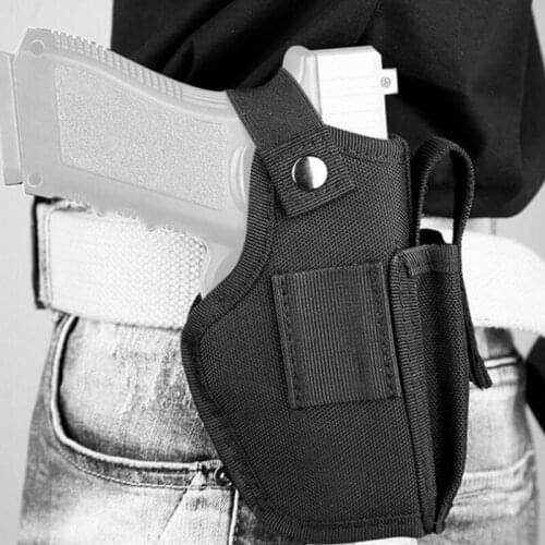 Tactical Pistol Holster Nylon Outdoor Hunting Tactical Left Right Hand Universal Combination Glock 17 19 USP Pistol Holster Tool