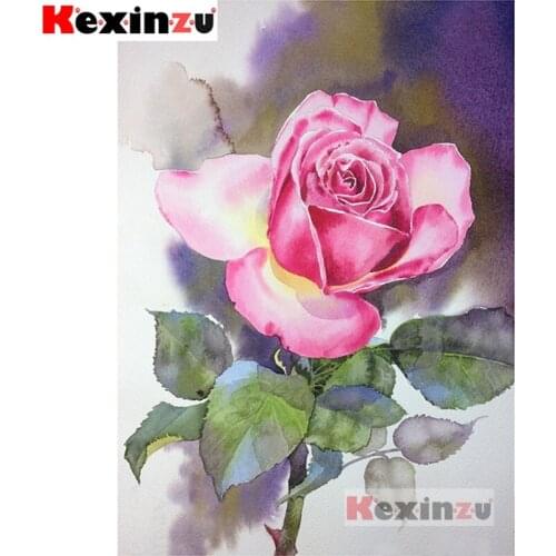 2020 New Full 5D DIY Square/Round Drill Diamond Painting "Red rose" 3d Diamond Embroidery Cross Stitch Decor Gift K844