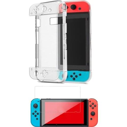 Game Switch Gamepad Accessories Kit Bag Two Corner Set Storage Box Bundle Grips