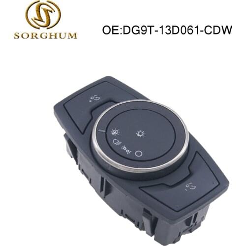 Headlight Fog Light Lamp Control Switch DG9T-13D061-CDW Repair For Ford Fusion 2014-2016 DG9T13D061CDW