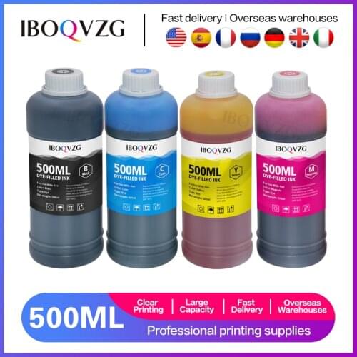 IBOQVZG 500ml Refill Dye Ink kit For HP 903 904 905 Ink Cartridge CISS For HP OfficeJet 6950 6956 HP OfficeJet Pro 6960 6970