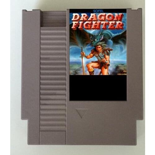 Dragon Fighter Game Cartridge for NES/FC Console