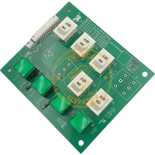 Used for Schindler 3300 3600 5500 elevator control box button board 57635651