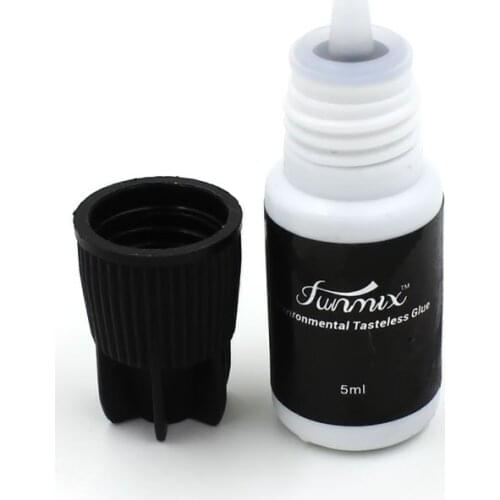 5ML Strong Stick Eyelash Glue Black Eyelashes Extension Glue Adhesive Long Lasting 40days Odor Free No Stimulation