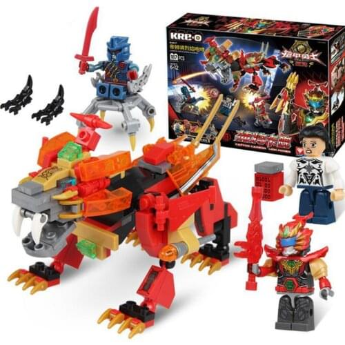 Hasbro KRE-O Building Blocks Transformation Robot Figures Toys Armor Warrior 4 Assembly Building Bricks Car Toys for Kids Gifts