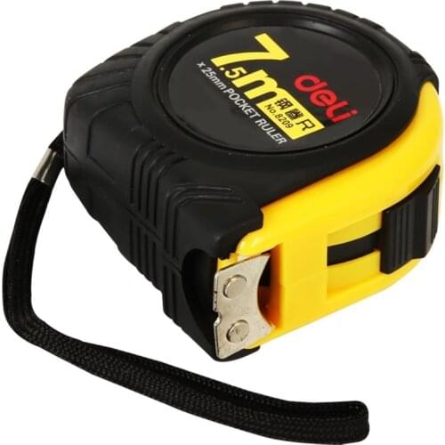 Stationery 8209 steel coil ruler 7.5m ruler adsorption magnet measurement tool study stationery office supplies