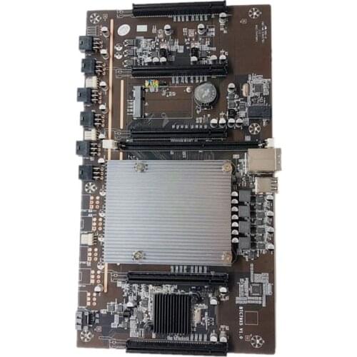 BTC Mining Motherboard BTC79X5 V1.0 LGA 2011 DDR3 Supports 32G 60mm Pitch Support RTX3060 Graphics Card for BTC Miner