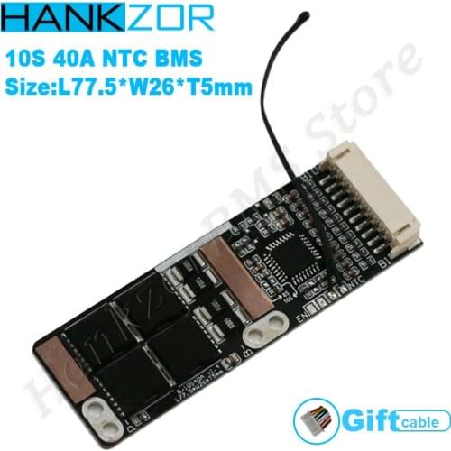 Wholesale 10S 40A Bms Board with Ntc for 3.7V Ternary Lithium Battery Protection Board for Electric Tools Electric Tricycle
