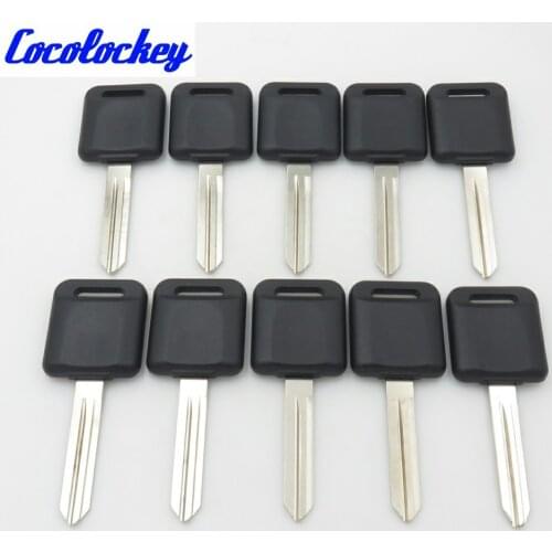 10pcs/lots Blank Key NEW 2016 Replacement Transponder Key Shell Can Be Opened for Nissan NO LOGO Cocolockey