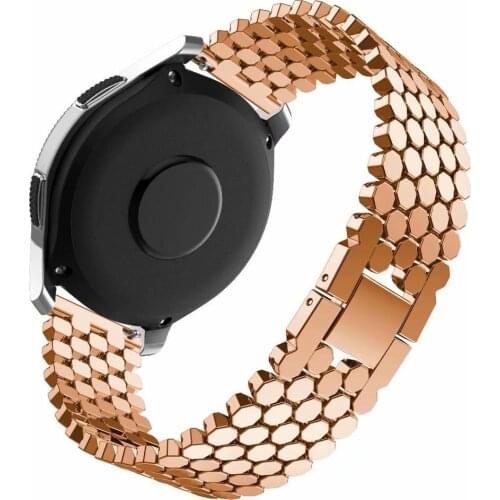 Stainless Steel Watchband For Samsung Galaxy Watch 46mm SM-R800 Sports Band Replacement Strap Belt Metal Wrist Bracelet 46 mm