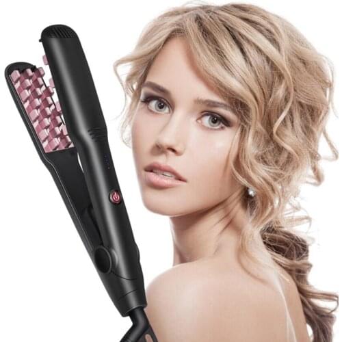 Corn Perm Hair Curler Electric Curling Iron Multi-purpose Hair Straightener Styling Tools Anti-scalding Electric Splint Pliers
