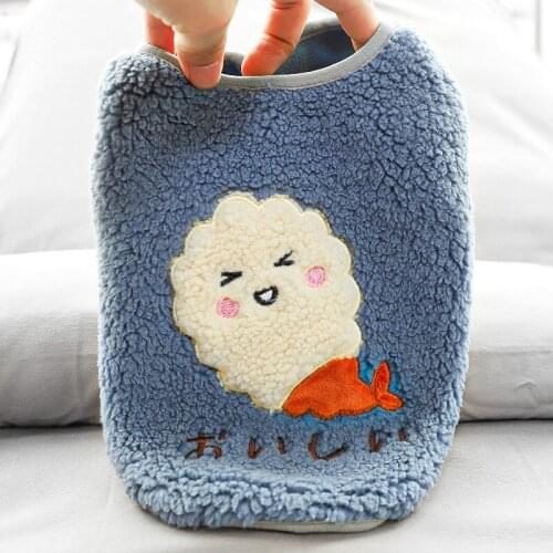 Blue Pet Teddy Sweater Round Neck Cloud Pullover Vest Puppy Chihuahua Warm Clothing Pets Two Legs Dog Clothes For Small Dogs Cat