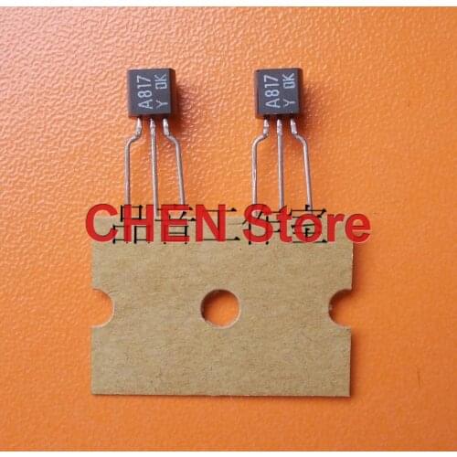 10pair TOSHIBA 2SA817 2SC1627 TO-92 Transistor A817 C1627 Y Audio Power Amplifier A817-Y C1627-Y