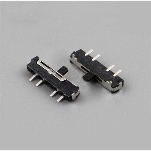 5 pcs Small patch toggle switch four feet 2 speed gear reduction around MSS-24D18 Mini micro switch