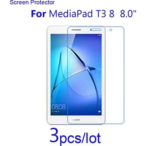 3pcs/lot Soft Ultra-Clear/Matte/Nano Anti-Explosion Protective Films for Huawei MediaPad T3 10/8/7 Tablet Screen Protector Guard