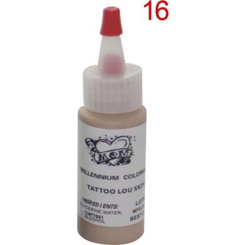5pcs TATTOO LOU SKIN TONE color permanent makeup tattoo ink 1oz cosmetic manual pigment 30ml/bottle