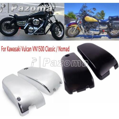 Motorcycle Battery Side Fairing ABS Plastic Battery Protection Side Cover Protector For Kawasaki Vulcan VN1500 Classic / Nomad
