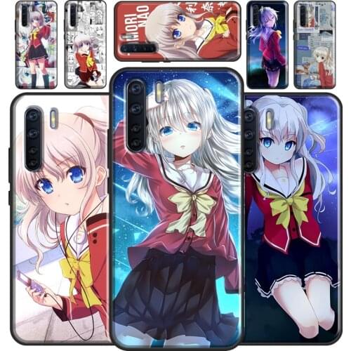 Tomori Nao Charlotte Anime Case For OPPO Reno2 Z Find X3 Pro A3S A5S A15 A52 A72 A83 A91 A93 A5 A9 A31 A53 2020 Cover