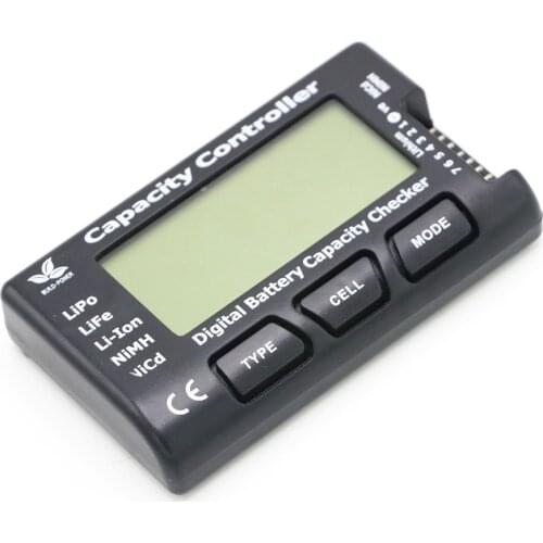 Digital Battery Capacity Checker RC CellMeter 7 For LiPo LiFe Li-ion NiMH Nicd
