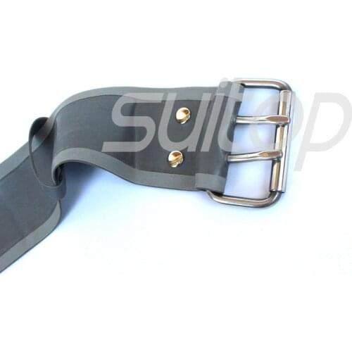 Latex belt for adult hand made rubber Suitop