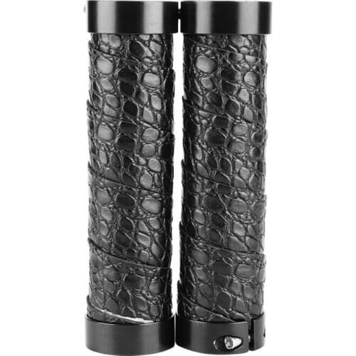 HOT Bike Handlebar Grips Bicycle Handle Grips Non-Slip Double Lock Bicycle Handlebar for MTB Road Bike Scooter Folding