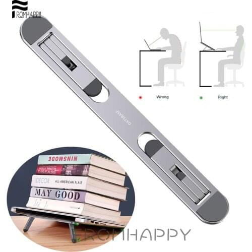 Laptop Stand Suppot Notebook Tablet Accessories For Macbook Pro M1 Stand Mini Foldable Laptop Portable Holder Cooling Stand Set