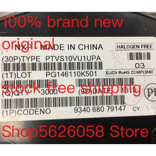 PTVS10VU1UPA QFN 100% new original freeshipping STOCK 10PCS-200PCS/LOT