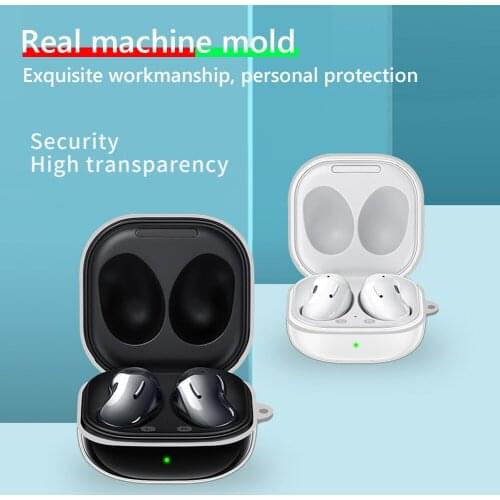 Anti-fall TPU/Silicone Protective Cover Dustproof Full Case Protector for Samsung Galaxy Buds 2
