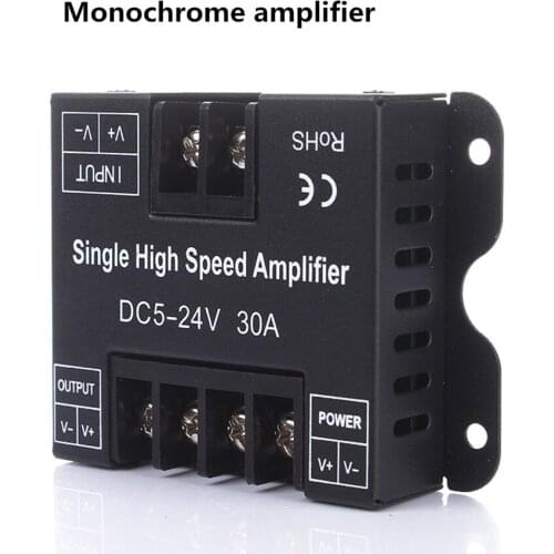 Hot sale LED Dimmer Switch DC 5V-24V 30A Adjustable Brightness Bulb Strip Driver Single Color Light Power Supply Controller