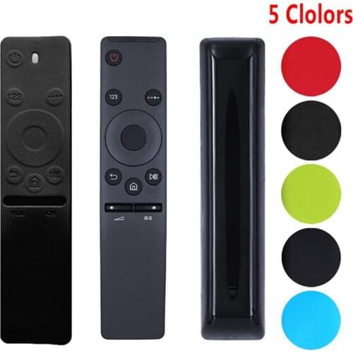 Silicone Remote Protective Case For Samsung QLED Smart TV Full Protective Cover Smart Remote Control BN59-01265A TV For Samsung