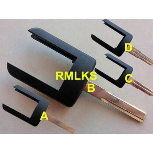 RMLKS Replacement Remote Key Head Blade Fit For Opel Vauxhall Corsa With HU100/HU43/Right/Left Blade