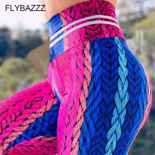 Tie Dye Tights Leggings Sports Women Fitness Push Up Yoga Pants Stretch Workout Leggings Running Slim Gym Leggings Plus Size 3XL