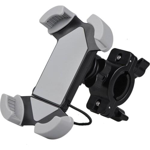 General Mobile Navigation Stand Stable Bicycle Motorcycle Cell Phone Holder Handlebar Removable Prevents Accidental
