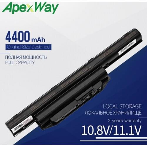 ApexWay 10.8V Laptop Battery for fujitsu FPCBP405Z FPCBP416 FPCBP429 FPB0297S FPB0298S FPB0313S FMVNBP227A FMVNBP231 FMVNBP234