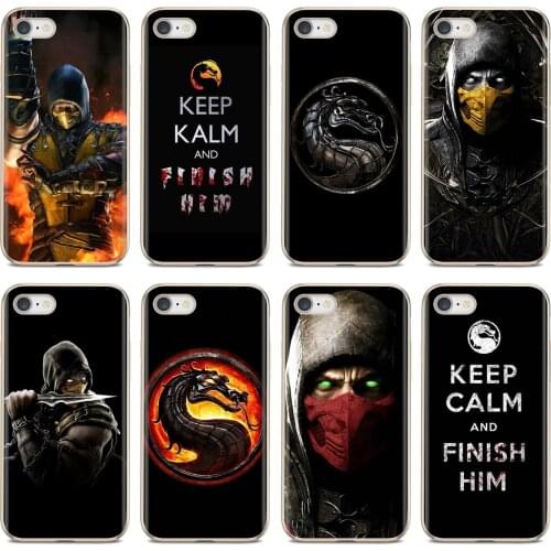 Soft Shell Case For Samsung Galaxy A10 A30 A40 A50 A60 A70 a12 a31 a41 a51 a71 a20e a21s M30 Scorpion in Mortal Kombat X Mask