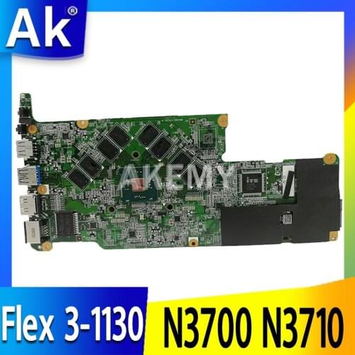 For Lenovo Flex 3-1130 Yoga 300-11IBR laptop motherboard 80LX 80M0 BM5455-Ver 1.3 Mainboard CPU:N3700 N3710 RAM:4GB