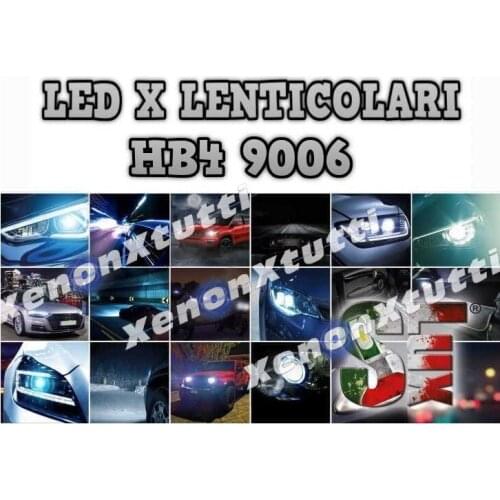 Kit Led Full HB4 9006 for lenticular anti glare dazzling definitive