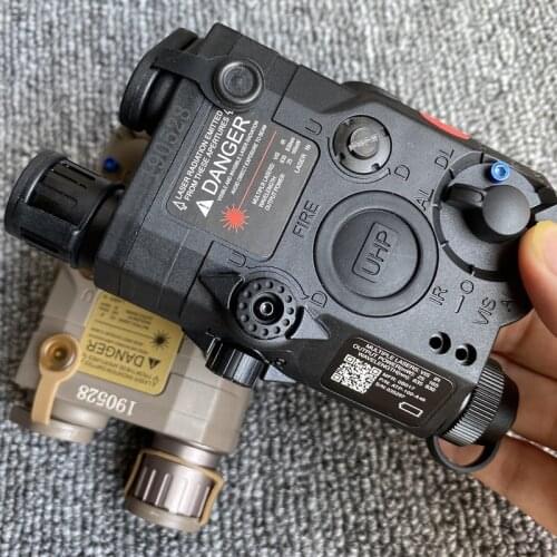 Airsoft LA-5 Red Laser IR Laser LED FLashlight Appearance Version LA5 IR Laser PEQ Red Laser Tactical Flashlight