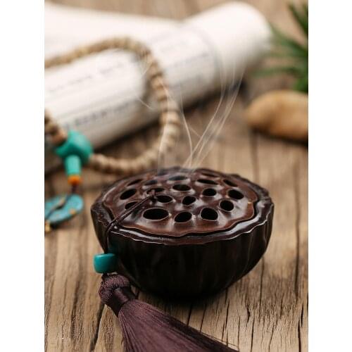 Backflow Incense Burner Holder Backflow Charcoal Resin Incense Burner Statue Sandalwood Quemador De Incienso Incence Burner