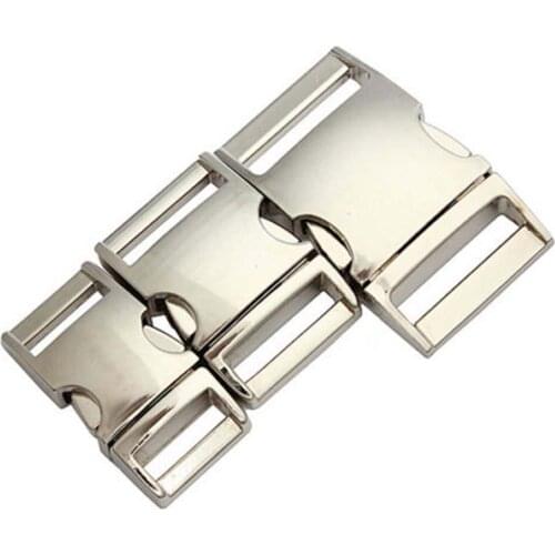 Metal Fashion Curved Top Quick Release Buckle For Paracord Survival Bracelet