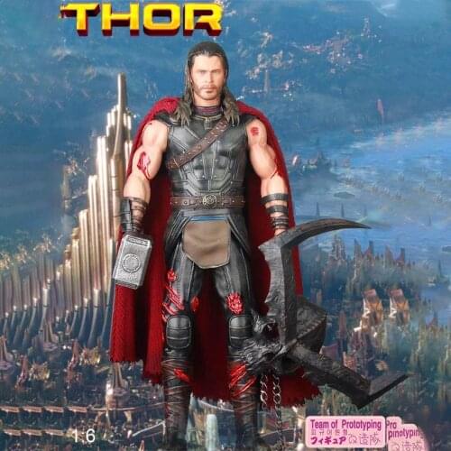 Marvel Avengers Thor 3 Gods Twilight 1/6 Statue Movable Doll Model Toy Collectible