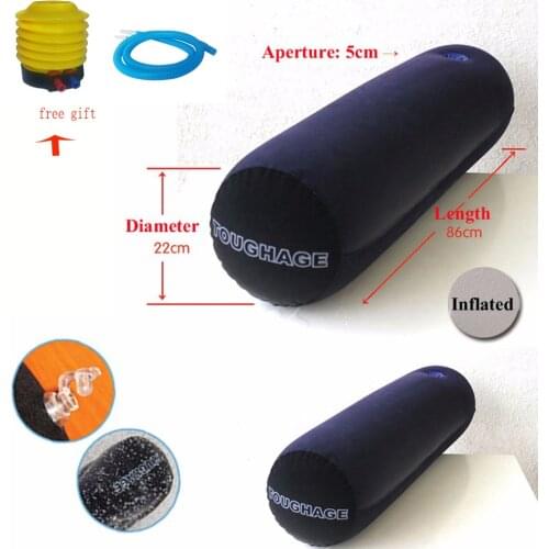Inflatable Sex Pillow Positions Sex Sofa Bed Magic Hold Pillow with Hole Inflatable Sofa Sex Furnitures Adults Toys for Couples