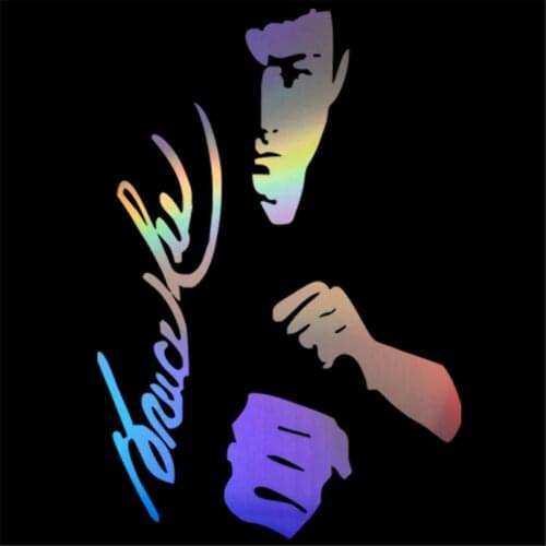 Bruce Lee Wall Home Glass Window Door Car Stickers Motorcycle Auto Laptop Truck Vinyl Decal Sticker Decor