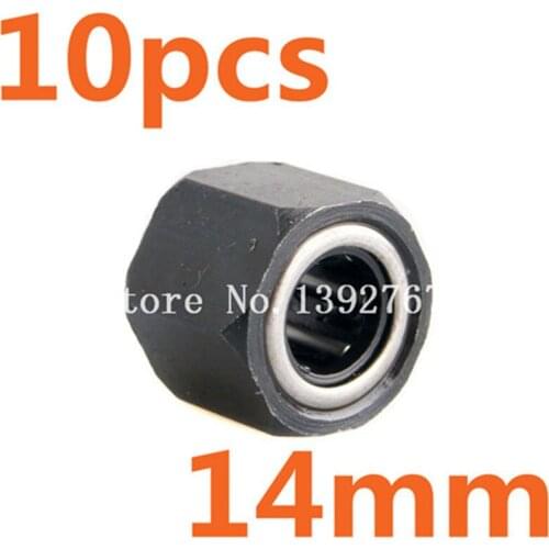 Wholesale 10Pcs/Lot HSP 1/10 Scale R025 14mm Nut One-way Bearing For Hex VX 18 16 21 Gasoline Nitro Engine Spare Parts Baja