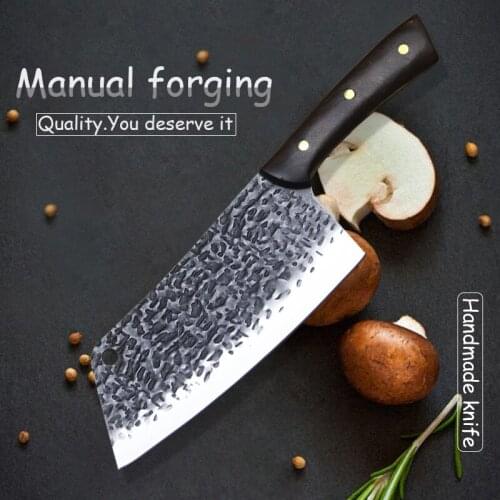 PEGASI Hand forging household kitchen knife slicing knife bone knife kitchen knife knife sharp and durable