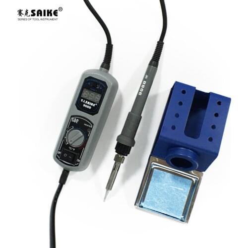 SAIKE 908D Portable Thermostat Soldering iron Heat Welding Soldering Adjustable Temperature welding pen repair welding