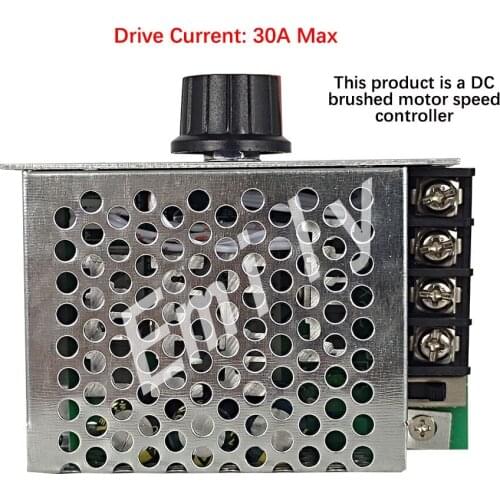 PWM DC Motor Speed Regulator 12V24V60V70V 30A Speed Regulation LED Control Switch Module Motor Speed Regulator Voltage Regulator
