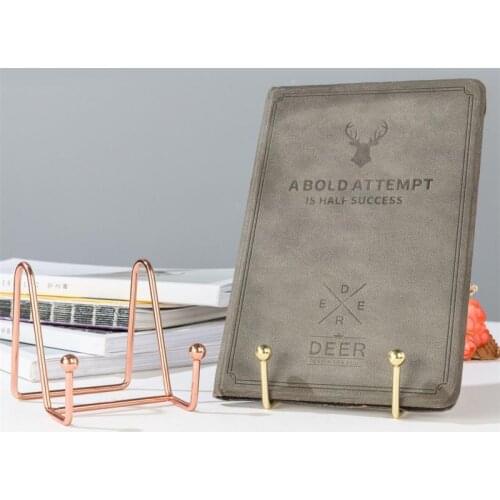 Nordic Rose Gold Iron Display Stand Dish Bowl Rack Picture Frame Book Pedestal Holder Iron Frame Storage Rack Home Decoration