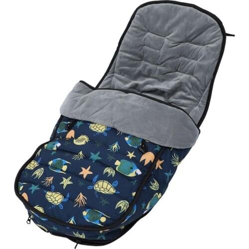 Baby Stroller Sleeping Bag Thickened Multi-purpose Foot Cover Cushion Swaddle